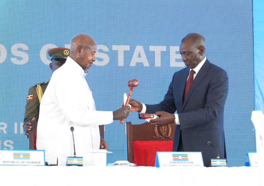 MUSEVENI ASSUMES EAC CHAIRMANSHIP