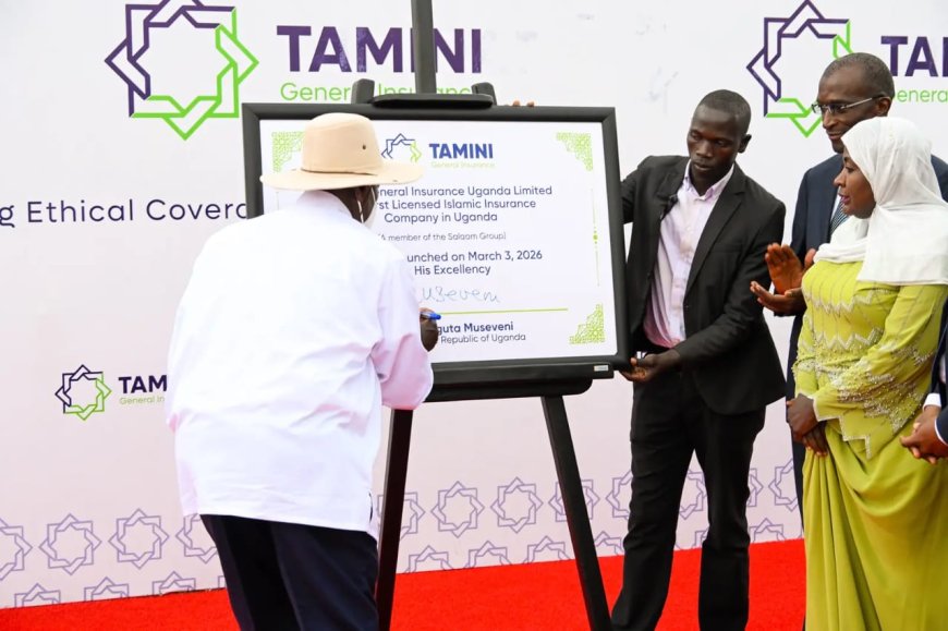 MUSEVENI LAUNCHES TAMINI GENERAL INSURANCE IN UGANDA MARKET
