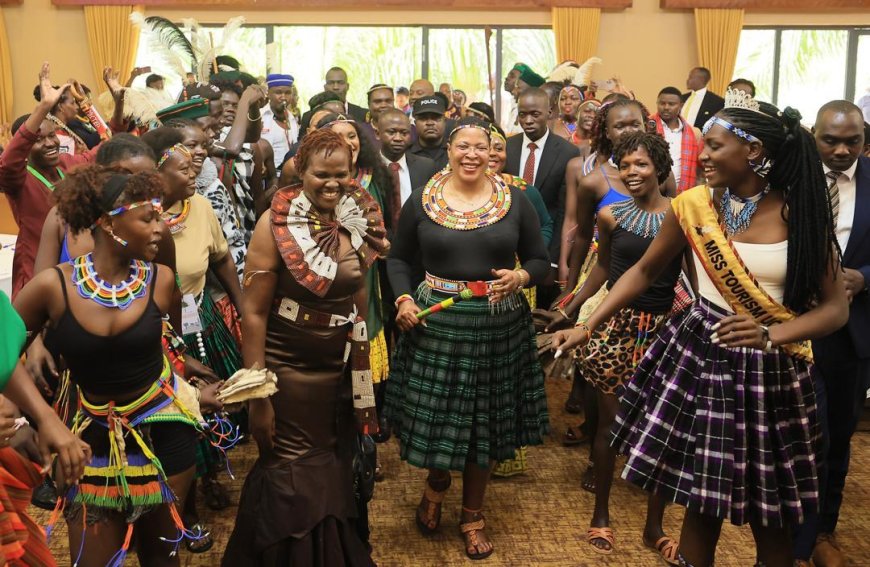 SPEAKER OF PARLIAMENT HAS LAUNCHED AFRICAN RANGELAND AND PASTORALIST WOMEN CHAPTER ,URGING WOMEN TO OWN LAND