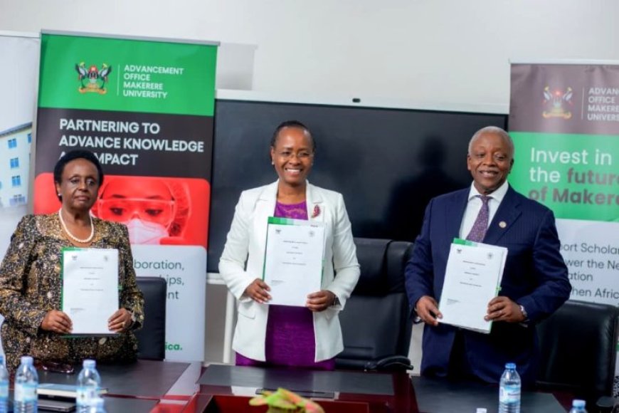Makerere University and the Tumusiime Mutebile Foundation Sign MoU to Advance Emmanuel Tumusiime Mutebile Centre of Excellence for Private Sector Development,