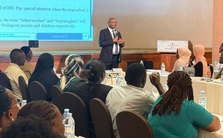UBOS TRAINS 80 ENUMERATORS, AHEAD OF 9TH ROUND OF UGANDA NATIONAL HOUSE HOLD SURVEY