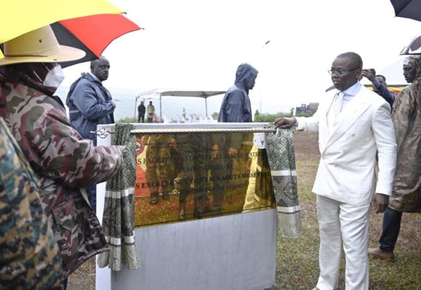 Museveni  launches NEC Factory Urges Farmers to Embrace Agro Industrialisation