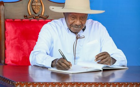 President Museveni ,Samia Suhulu of Tanzania Sign Energy Partnership