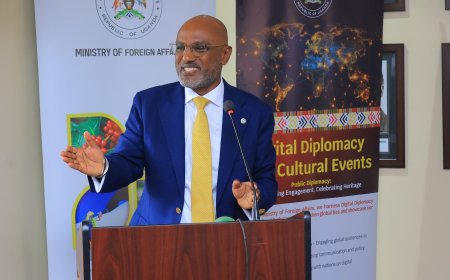 Minister Ayebare Adonia Takes Over Foreign Affairs Ministry