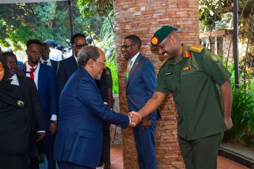 Museveni  Assures Somalia of Peace and Stability