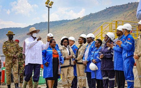 PEARL SWEET: PRESIDENT MUSEVENI UNVEILS OFFICIAL NAME FOR UGANDA’S CRUDE OIL AHEAD OF FIRST PRODUCTION
