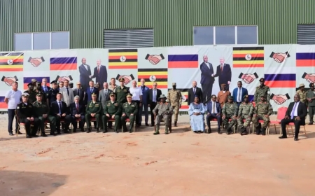 UGANDA EYES LOCAL MILITARY MANUFACTURING FOLLOWING $53M RUSSIAN AID PACKAGE