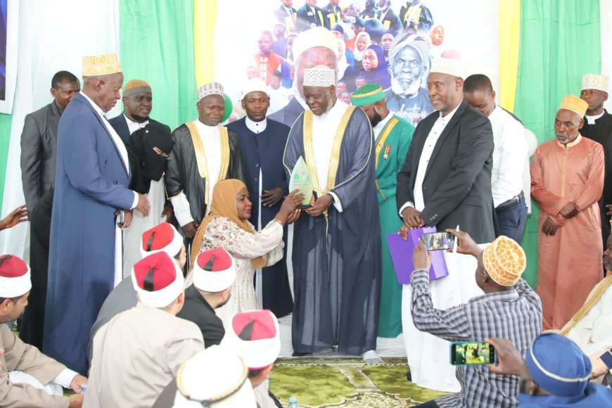 WAKISO MUSLIM LEADERS HONOUR ONC BOSS HADIJAH NAMYALO